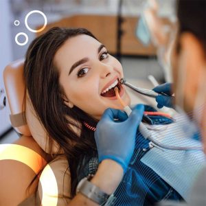 A patient receiving a consultation for tmj treatment san diego and botox for tmj san diego at a specialist clinic.